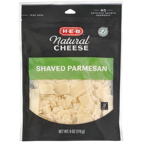 H E B Shaved Parmesan Cheese 6 Oz Central Market Really Into Food