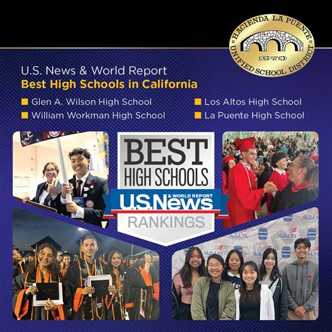 Hacienda La Puente Unified Receives Top Rankings In U S News World Report S Best High Schools Hlpusd News Hacienda La Puente Unified Receives Top Rankings In U S News World Report S Best High Schools Hlpusd News
