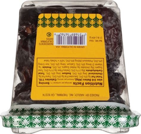 Hadley Fancy Medjool Dates 16 Oz Kroger