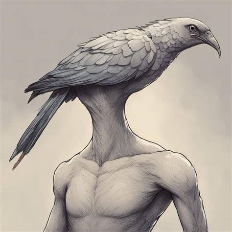 Mysterious Mythical Creature Half Man Half Bird Revealed