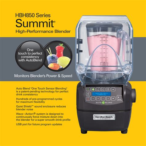 Hamilton Beach Blender Hbh850 Al Salam Kitchen Et