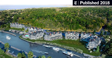 Hampton Bays Builds Waterfront Luxury The New York Times