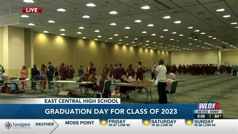 Happening Now East Central High School Graduation Youtube