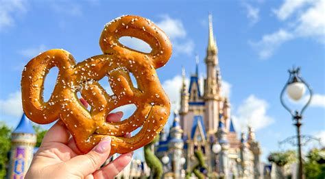 Happy National Pretzel Day Mickey Mouse Soft Pretzel In Wdw And Dl