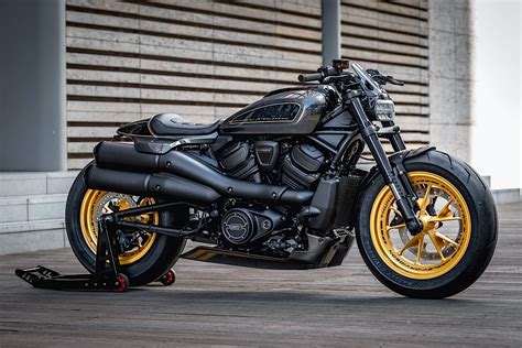 Harley Davidson P Type Is The New Sportster In Mean Black And Yellow