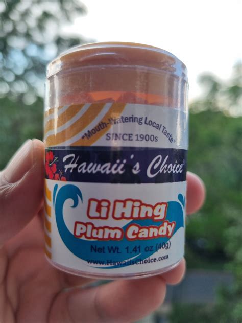 Hawaii S Choice Li Hing Plum Candy Authentic Hawaiian Tablet Snack Hawaii S Choice Hawaii S Choice Li Hing Plum Candy Authentic Hawaiian Tablet Snack Hawaii S Choice