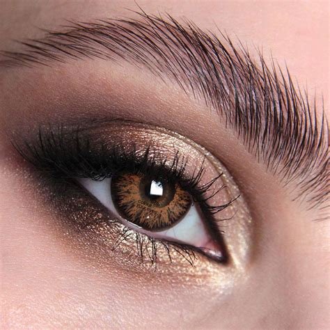Hazel Brown Coloured Contact Lenses Colouryoureyes Com