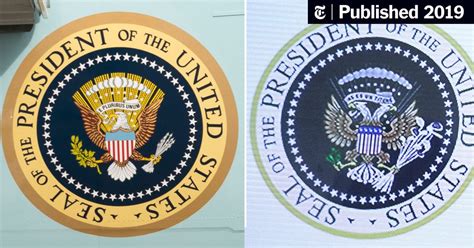 He Made A Fake Presidential Seal Then Came The Media Rumpus The New