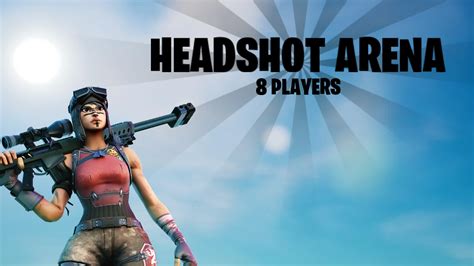 Headshot Arena 6551 7101 6985 By Frosted Fortnite Creative Map Code
