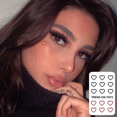 Heart Beside Eye Tattoo