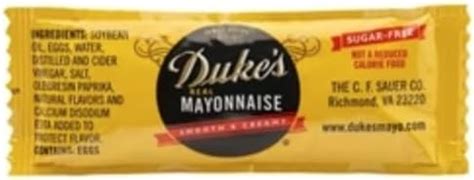 Heat Press Transfer Stones Dukes Sugar Free Mayonnaise Packets 50 Count Smooth Creamy Portion Packs Duke S Mayo Packets
