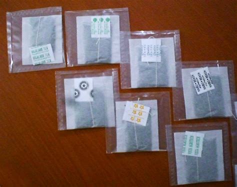 Heat Sealable Ready Made Outer Envelopes To Pack Individual Tea Bags Outer Envelopes