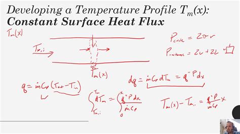 Heat Transfer Chapter 8 Solving For A Temperature Profile For Flow
