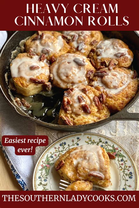 Heavy Cream Cinnamon Rolls Recipe Cart Recipe Cart