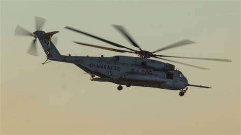 Helicopter With 5 Marines Aboard Goes Missing Over California