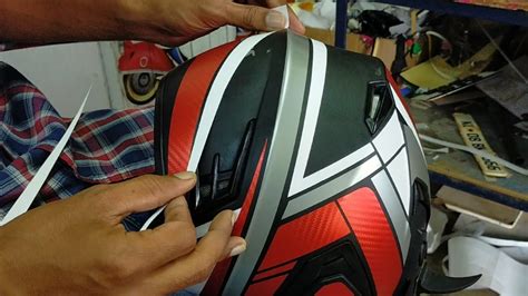 Helmet Restoration Agv Modification Stickering Helmet Modification Helmet Restoration Agv Modification Stickering Helmet Modification