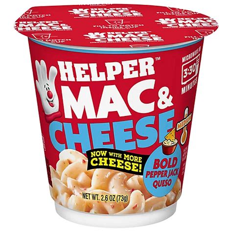 Helper Bold Pepper Jack Queso Mac Cheese 2 6 Oz Vons