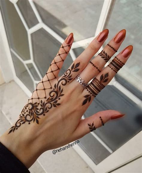 Henna Mendhi Hennadesign Henna Tattoo Designs Hand Henna Style