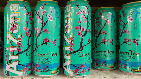 Here Amp 39 S How Much Caffeine Is In Your Arizona Green Tea Tall Cans Vs Bottles