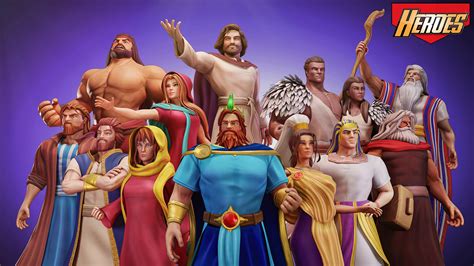 Heroes Biblia Trivia Behance