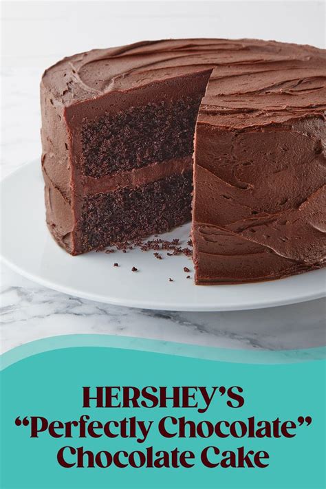 Hershey Amp 39 S Amp Quot Perfectly Chocolate Amp Quot Chocolate Cake Recipe Hersheys