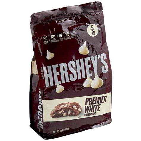 Hershey Amp 39 S Premier White Vanilla Baking Chips Case Foodservicedirect