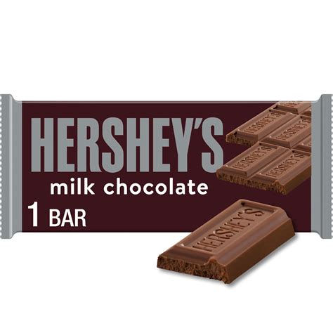 Hershey S Milk Chocolate Candy Bar 1 55 Oz Foods Co