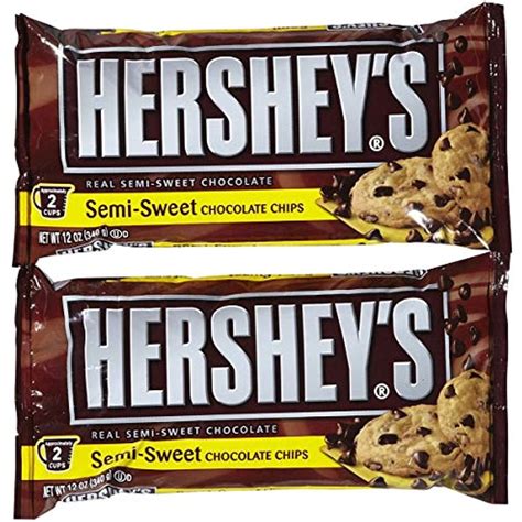 Hershey S Semi Sweet Chocolate Chips 12 Oz