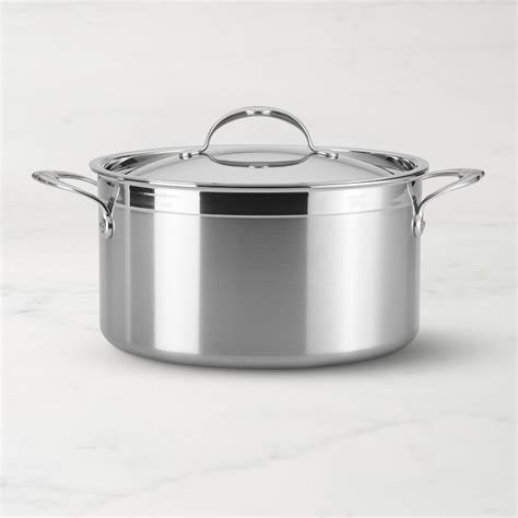 Hestan Probond Forged Stainless Steel 8 Qt Covered Stock Pot Hestan Probond Forged Stainless Steel 8 Qt Covered Stock Pot