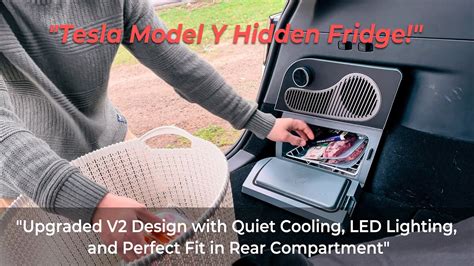 Hidden Tesla Frunk Fridge Upgrade For 2025 Model Y Game Changer For Road Trips Hidden Tesla Frunk Fridge Upgrade For 2025 Model Y Game Changer For Road Trips
