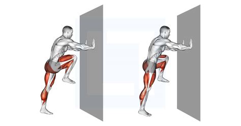 High Knee Against Wall Exercise Guide Techniques Benefits How To Muscles Worked Tips Tricks Fitwill
