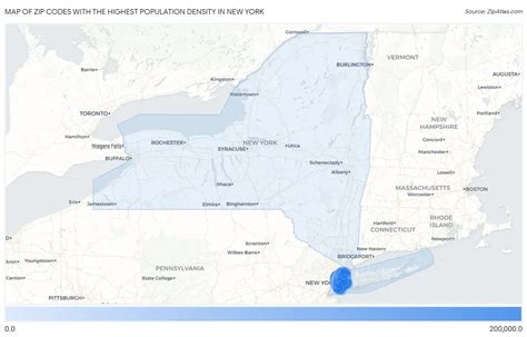 Highest Population Density In New York By Zip Code In 2024 Zip Atlas