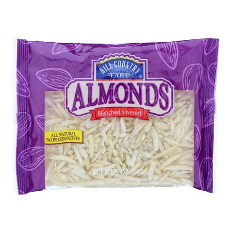 Hill Country Fare Blanched Slivered Almonds Hill Country Fare Blanched Slivered Almonds