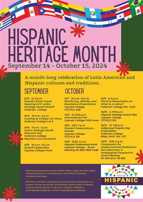Hispanic Heritage Month Events Begin This Week To Be Celebrated Hispanic Heritage Month Events Begin This Week To Be Celebrated