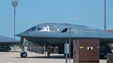 Historic Us Bombing Mission B 2 Stealth Raiders Target Iran S Nuclear