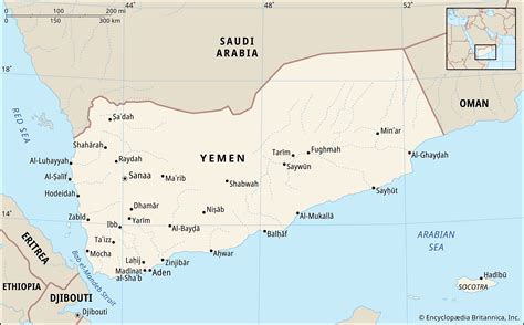 Hodeidah Yemen Port Location Map Britannica