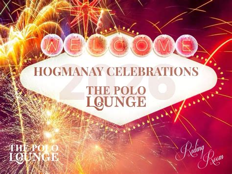 Hogmanay At The Polo Lounge And Riding Room Our Glasgow
