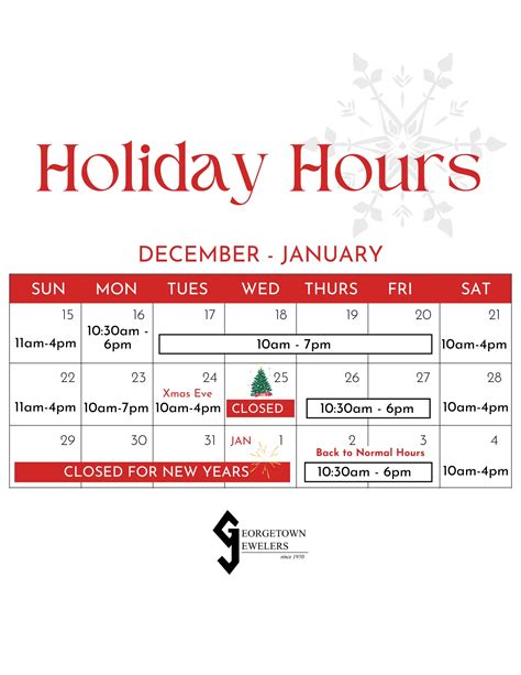 Holiday Hours 2024 Bellevue Healthcare