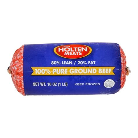 Holten Ground Beef 8020 Medium Raw Frozen Us Foods Chef Amp 39 Store