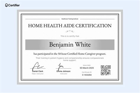 Home Health Aide Certification Online Free