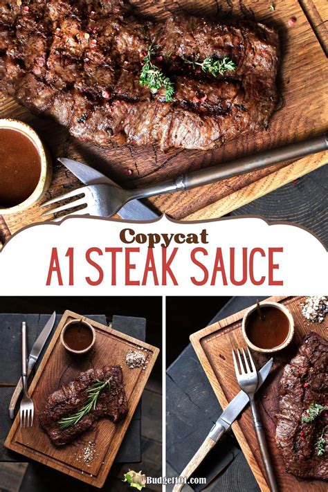Homemade A1 Steak Sauce Copycat Recipe Homemade A1 Steak Sauce Copycat Recipe