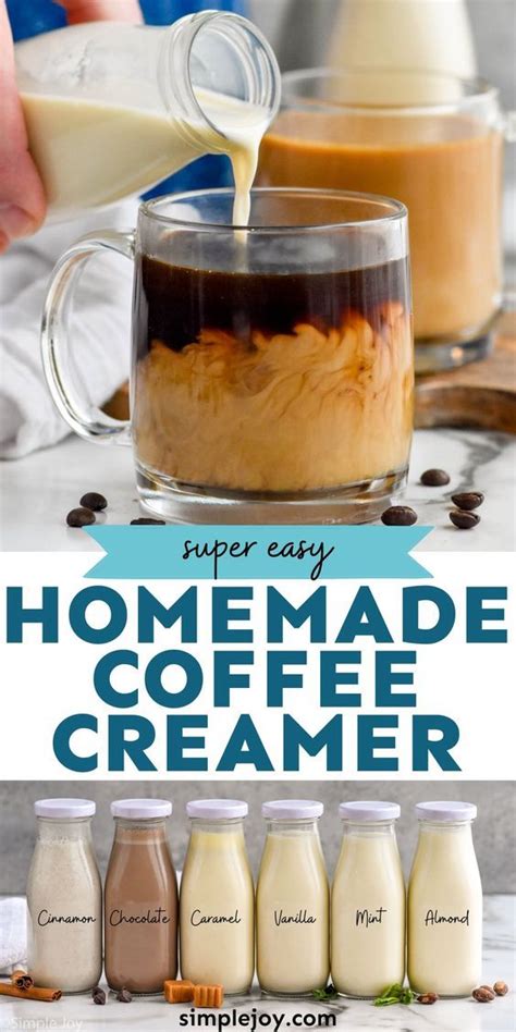 Homemade Coffee Creamer Artofit Homemade Coffee Creamer Artofit