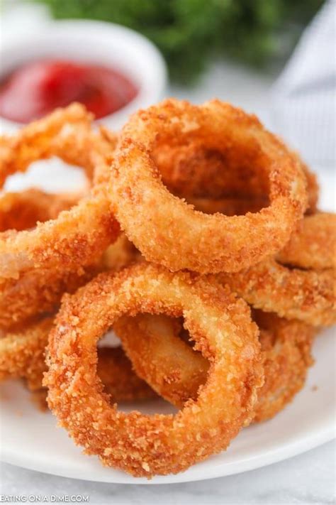 Homemade Fried Onion Rings Recipe Image