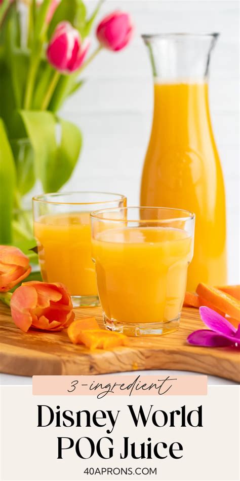 Homemade Pog Juice Recipe That Tastes Like Disney