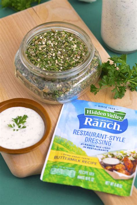 Homemade Ranch Seasoning Copycat Hidden Valley A Mind Amp Quot Full Amp Quot Mom