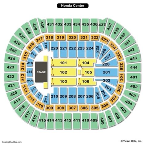 Honda Center Seating Chart: The Ultimate Guide tosecure Your Perfect Seat
