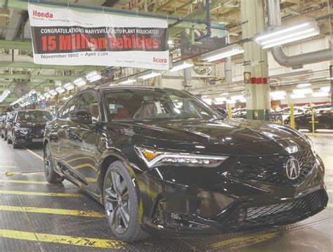Honda Marysville Auto Plant Marks Production Of 15 Million Vehicles