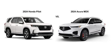 Honda Pilot Vs Acura Mdx Bryan Honda