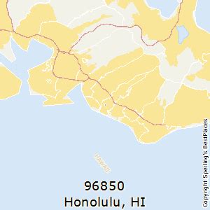 Honolulu Zip 96850 Hi