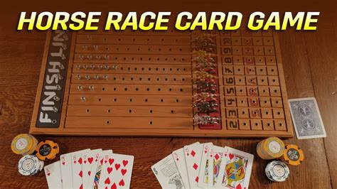 Horse Race Card Game Rules Horse Race Card Game Rules